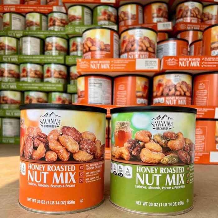Savanna Orchards Honey Roasted Nut Mix, 850 g –