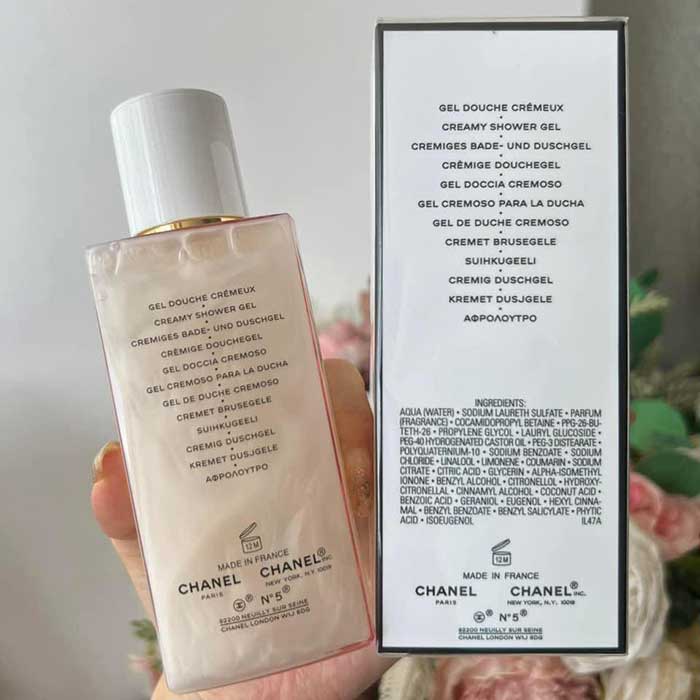 NEW Chanel No.5 The Shower Gel 200ml Perfume