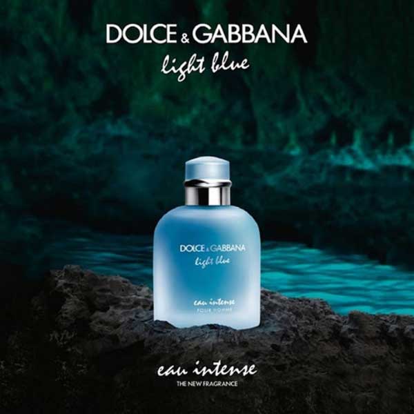 Nước hoa nam Dolce Gabbana Light Blue Eau Intense Pour Homme 100ml - Kute  Shop