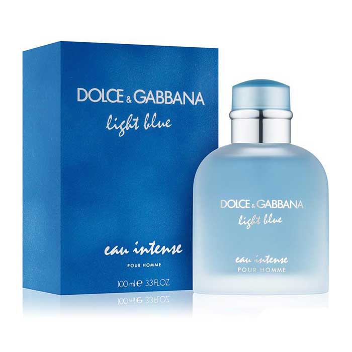Nước hoa nam Dolce Gabbana Light Blue Eau Intense Pour Homme 100ml - Kute  Shop